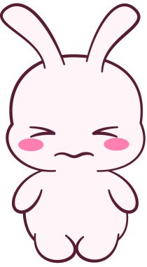 Maskot duygularının modern grafik çizimi şaşırtıcıdır