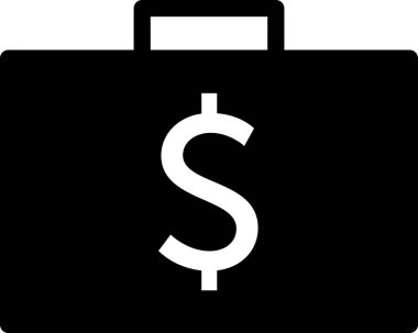 Para işareti, iş ve finans kavramının vektör çizimi