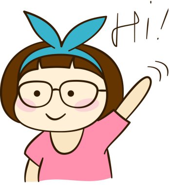 Gülümseme ifadesi yüz ifadeleri vektör illüstrasyonu