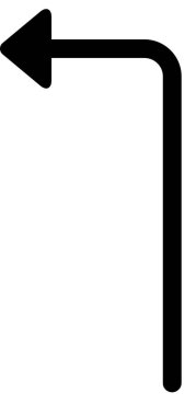 Beyaz arkaplanda izole edilmiş ok simgesi, vektör illüstrasyonu