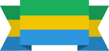 Gabon bayrağı, dünya bayrağı konsepti