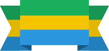 Gabon bayrağı, dünya bayrağı konsepti