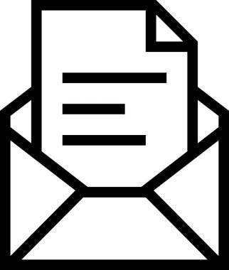 zarf, konsept gönder, vektör illüstrasyonu