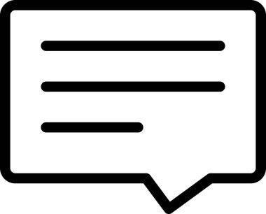 yorum web simgesi vektör resimleme arkaplanı 