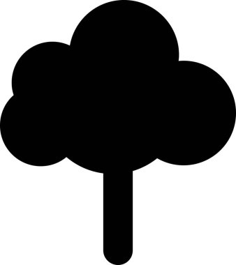 Doğa ağacı illüstrasyon şablonu arka planı 