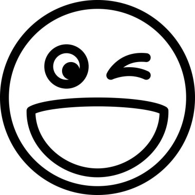 Maskot duygularının modern grafik çizimi Mutlu simge