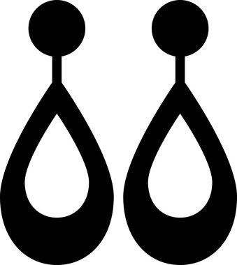 Küpe web vektör resimleme arkaplanı