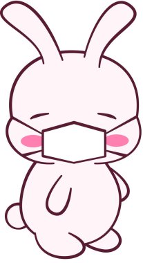 Maskot duygularının modern grafik çizimi