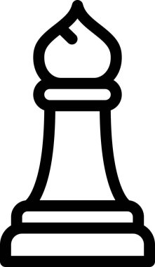 Beyaz arkaplanda izole edilmiş fil simgesi, vektör illüstrasyonu