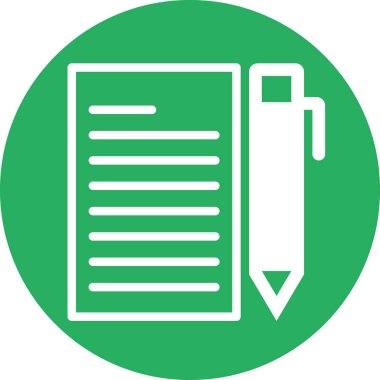 çalışma simgesi, vektör illüstrasyonu