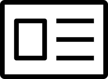 bilgi simgesi, asgari vektör illüstrasyonu