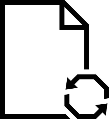 dosya düz simgesi, vektör, illüstrasyon 