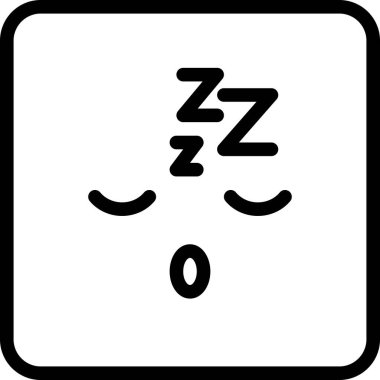 uyku ifadeleri, asgari vektör çizimi