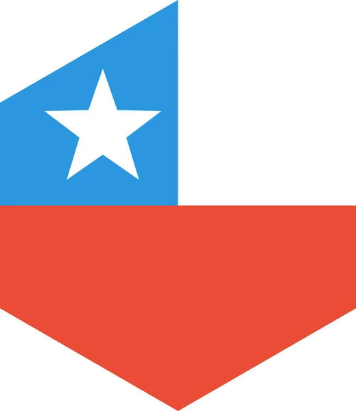 チリのウェブベクトルイラストの背景 — ストックベクタ