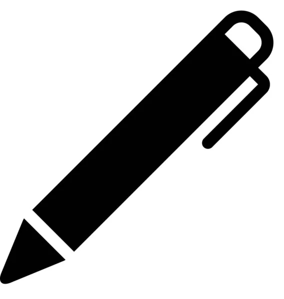 Vector Illustratie Schrijven Pen Potlood — Stockvector