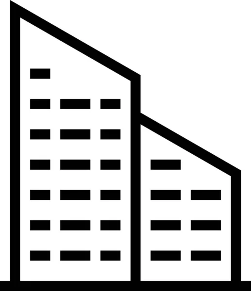 Firmensymbol Minimalistische Vektorillustration — Stockvektor