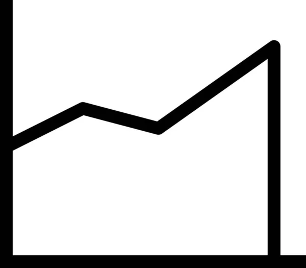Ikona Mapy Obszaru Minimalistyczny Wektor Ilustracji — Wektor stockowy