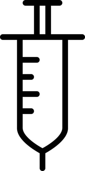 Иконка Шприца Векторная Иллюстрация — стоковый вектор