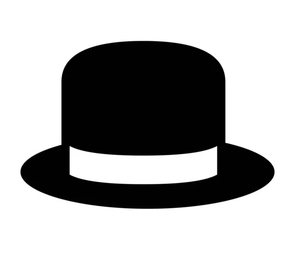 Elegant Hatt Vektor Ilustration — Stock vektor