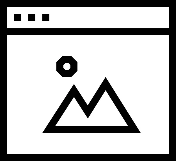 Bild Flaches Symbol Vektor Illustration — Stockvektor