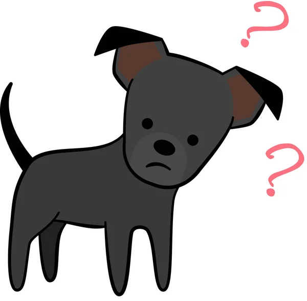 Εμφάνιση Προσώπου Σκύλου Θαύμα Διανυσματική Απεικόνιση — Διανυσματικό Αρχείο