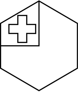 Tonga vektör illüstrasyonu bayrağı