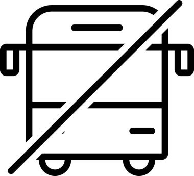 düz simge yok, vektör illüstrasyonu