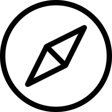 Beyaz arkaplanda izole edilmiş ok yönü, vektör illüstrasyonu