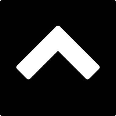 Beyaz arkaplanda izole edilmiş ok yönü, vektör illüstrasyonu