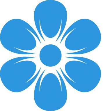 Çiçek süslemesinin vektör illüstrasyonu, çiçek bitkisi sanatı