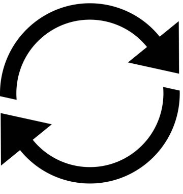 Renk eşzamanlama vektörü, illüstrasyon