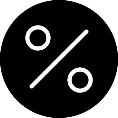 yüzde web simgesi vektör resimleme arkaplanı 