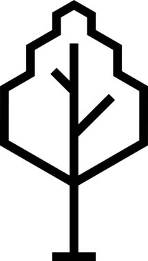 doğa ağacı illüstrasyon arkaplanı 