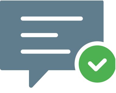  İleti yorum vektörü, illüstrasyon