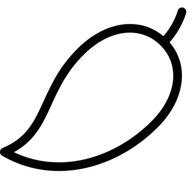 Mangonun vektör şablon görüntüsü