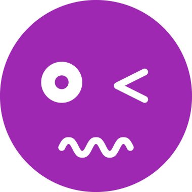 Beyaz arkaplanda izole edilmiş korku, vektör illüstrasyonu