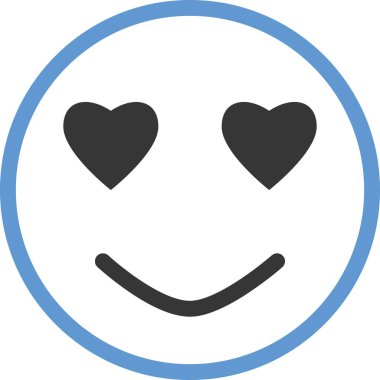 kalp simgesi, minimalist vektör illüstrasyonu