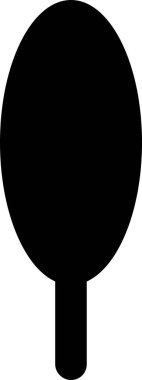 Doğa ağacı illüstrasyon şablonu arka planı 