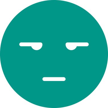 İfade yüz ifadesi duygu simgesi vektörü, soluk yüz yüz simgesi etiket notasında avatardır 