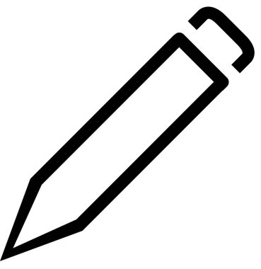 vektör illüstrasyon kalem, kalem 