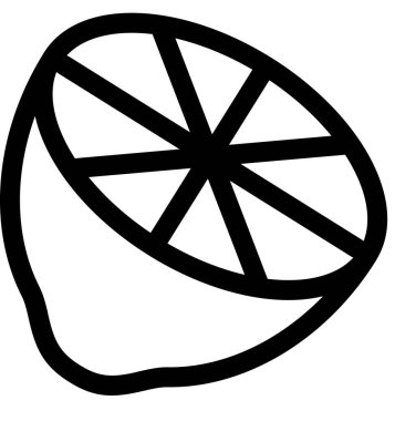 Turunçgil meyvesinin vektör çizimi