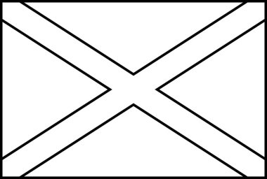 Jamaika 'nın düz simgesi, vektör illüstrasyonu  