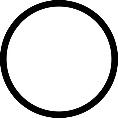 Dolunay düz simgesi, vektör illüstrasyonu