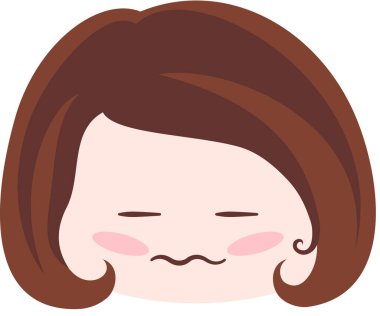 kız güzel vektör illüstrasyonu minimalistik 