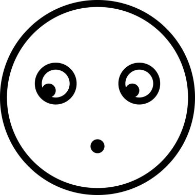 İfade yüz ifadesi duygu simgesi vektörü, telefonda nutku tutulmuş yüz avatarı