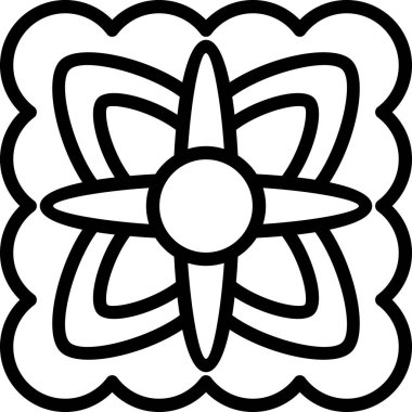 Çiçek yapraklarının soyut illüstrasyon vektörü, çiçek bitkisi sanatı