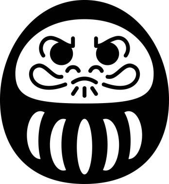 Beyaz arkaplanda izole edilmiş ay durama simgesi, vektör illüstrasyonu