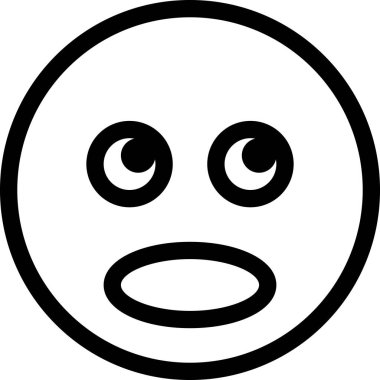 Maskot duygularının modern grafik çizimi ikonu şaşırttı