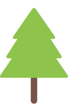 doğa ağacı illüstrasyon arkaplanı 