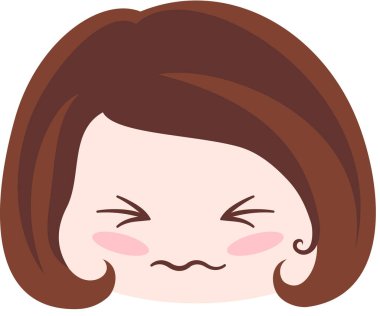 kız güzel vektör illüstrasyonu minimalistik 